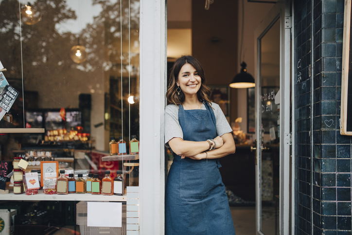 Small business.  For community banks, still big business.