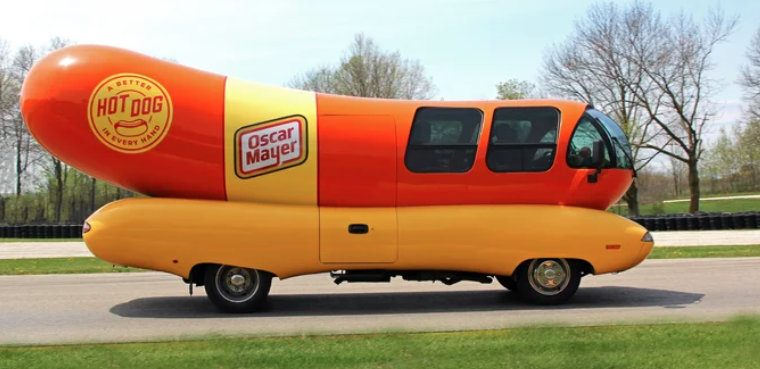 The Oscar Mayer Wienermobille