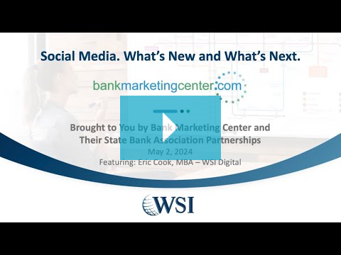 Social Media and the Power of Video - Featuring Eric Cook, MBA WSI Digital